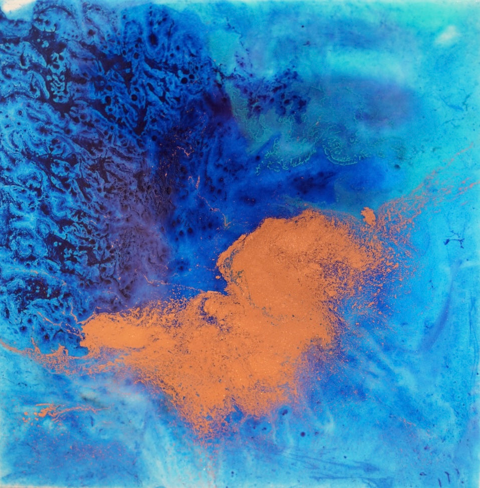 Epoxy resin series 30x30cm