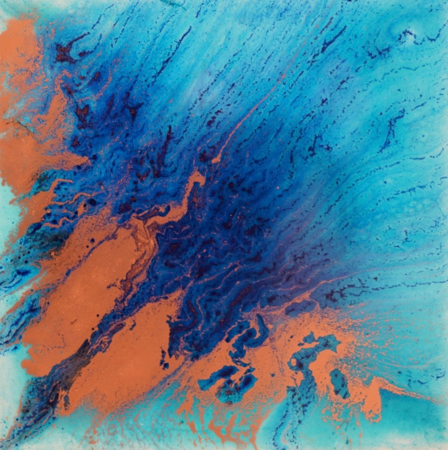 Epoxy resin series 30x30cm