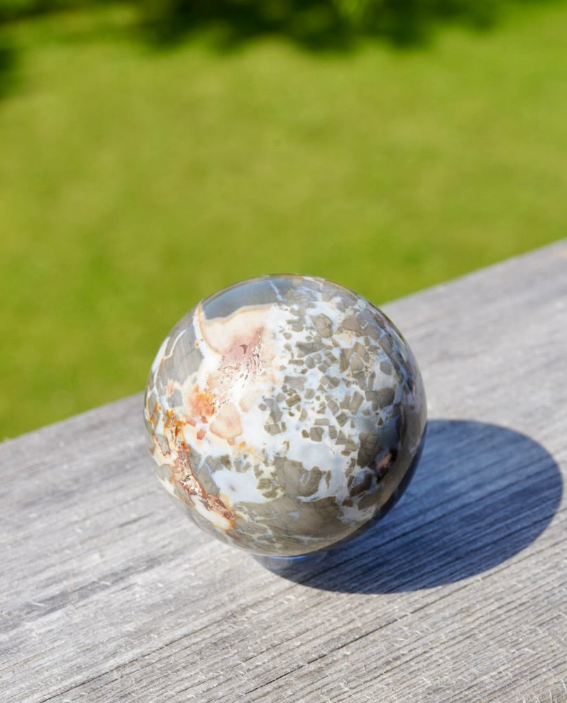 Ibis Jasper / Brecciated Jasper bullet