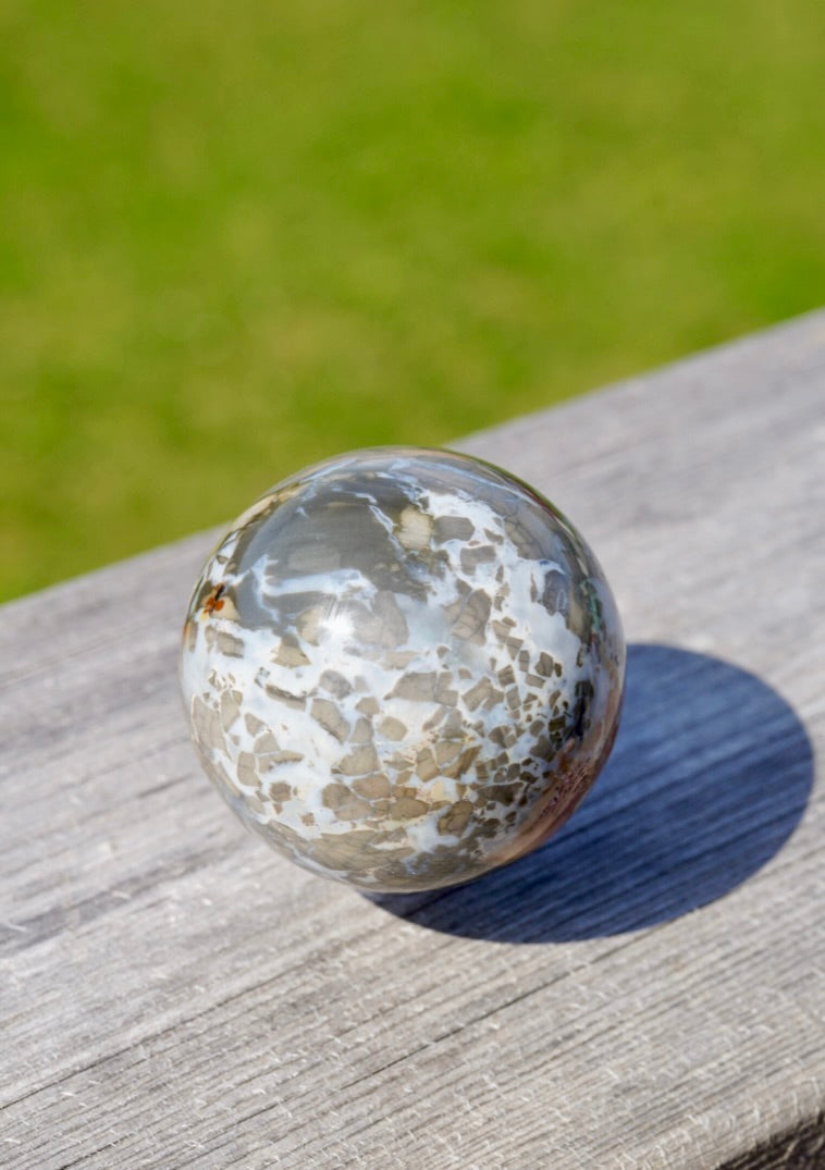 Ibis Jasper / Brecciated Jasper bullet