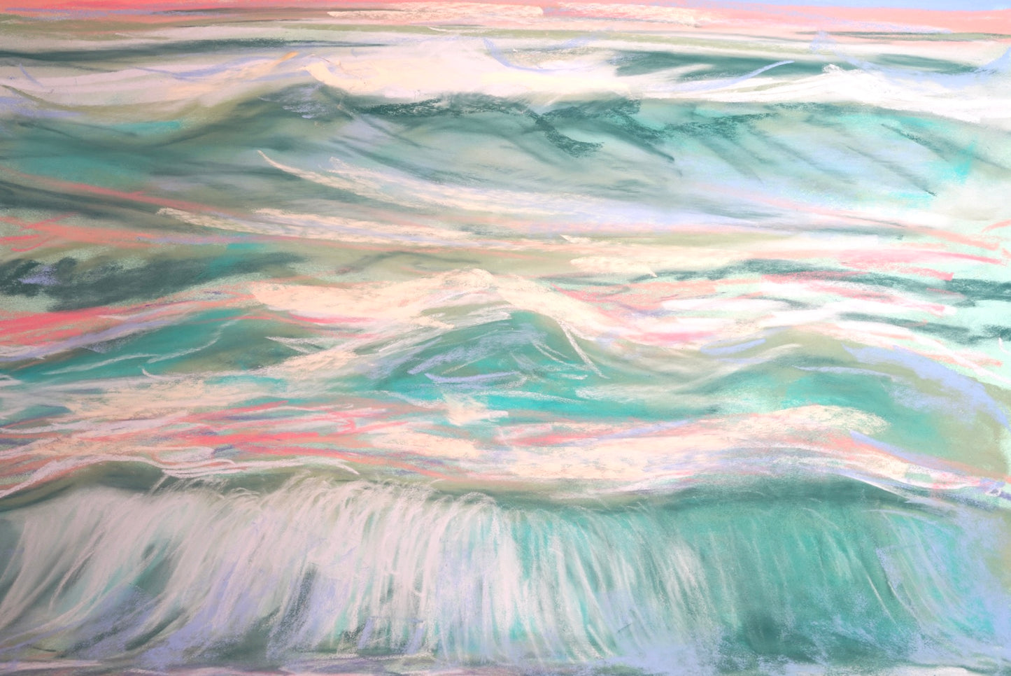 Sunset Seascape 50x70cm.