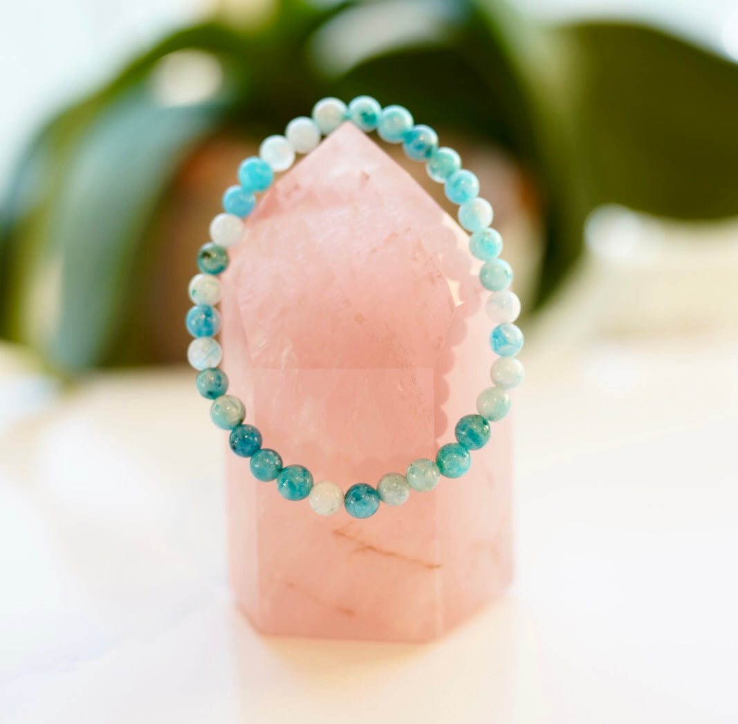 Crystal bracelet - size M/L - Hemimorphite