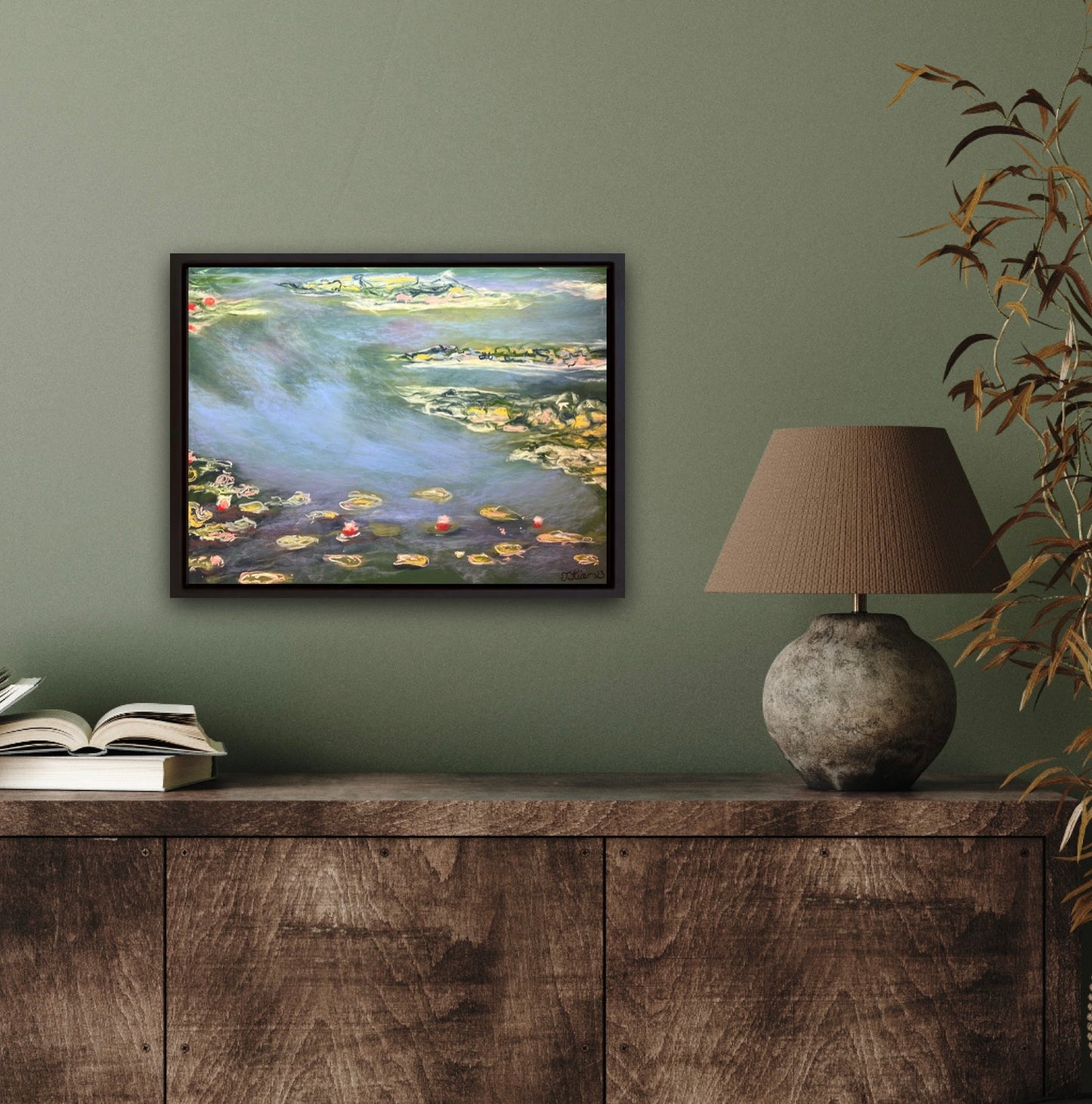 Water lilies 30x40cm