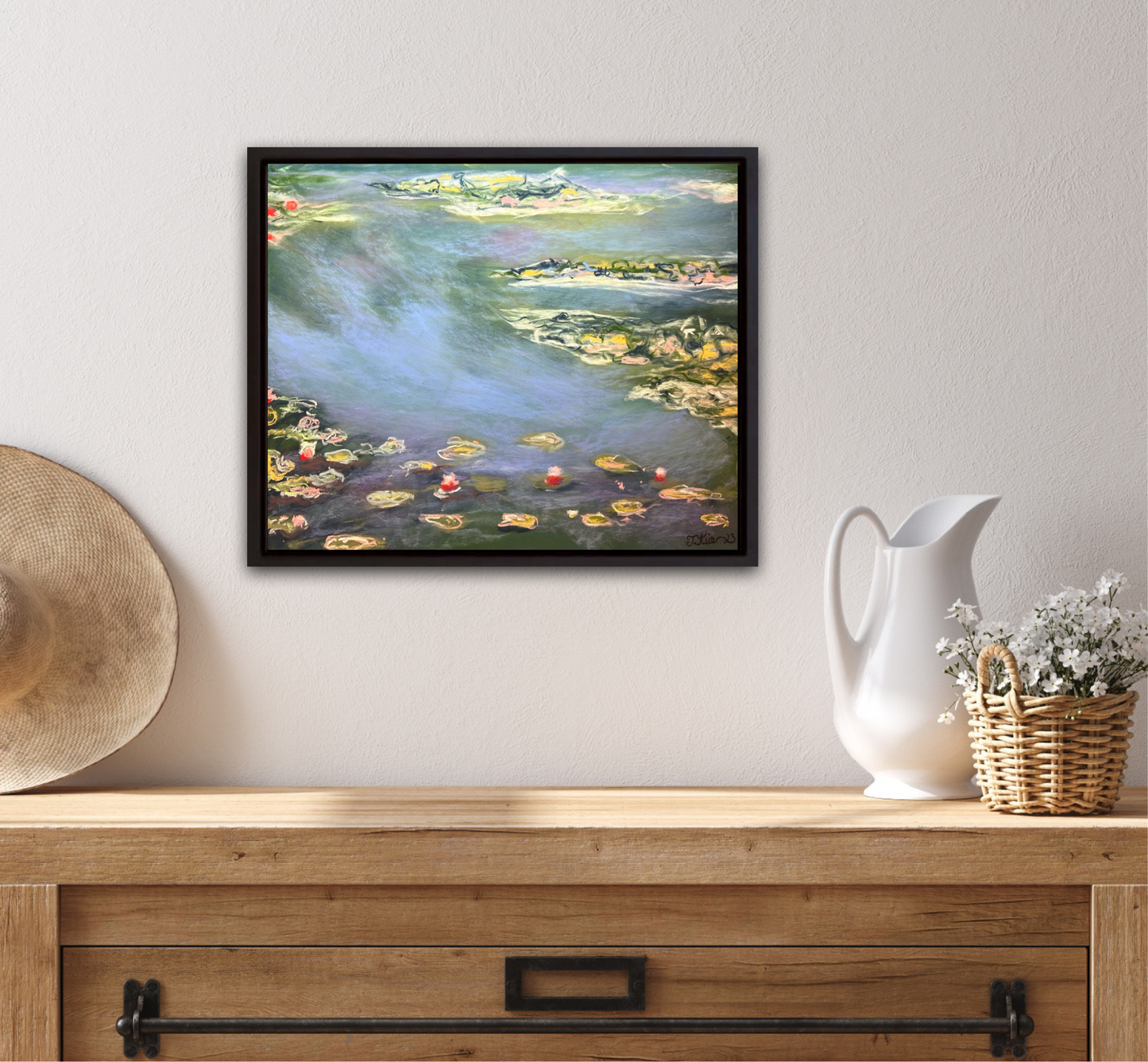 Water lilies 30x40cm