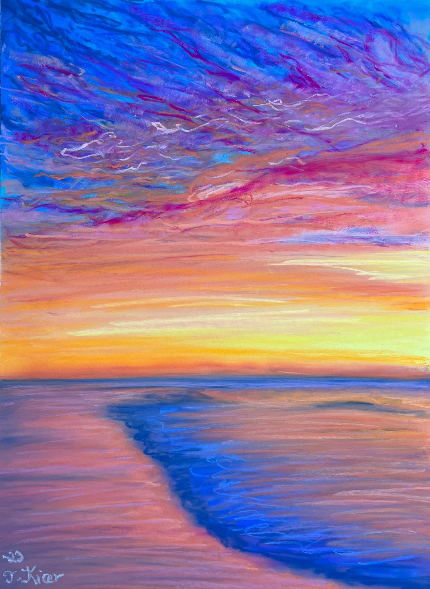 Colorful Sunset 30x40cm