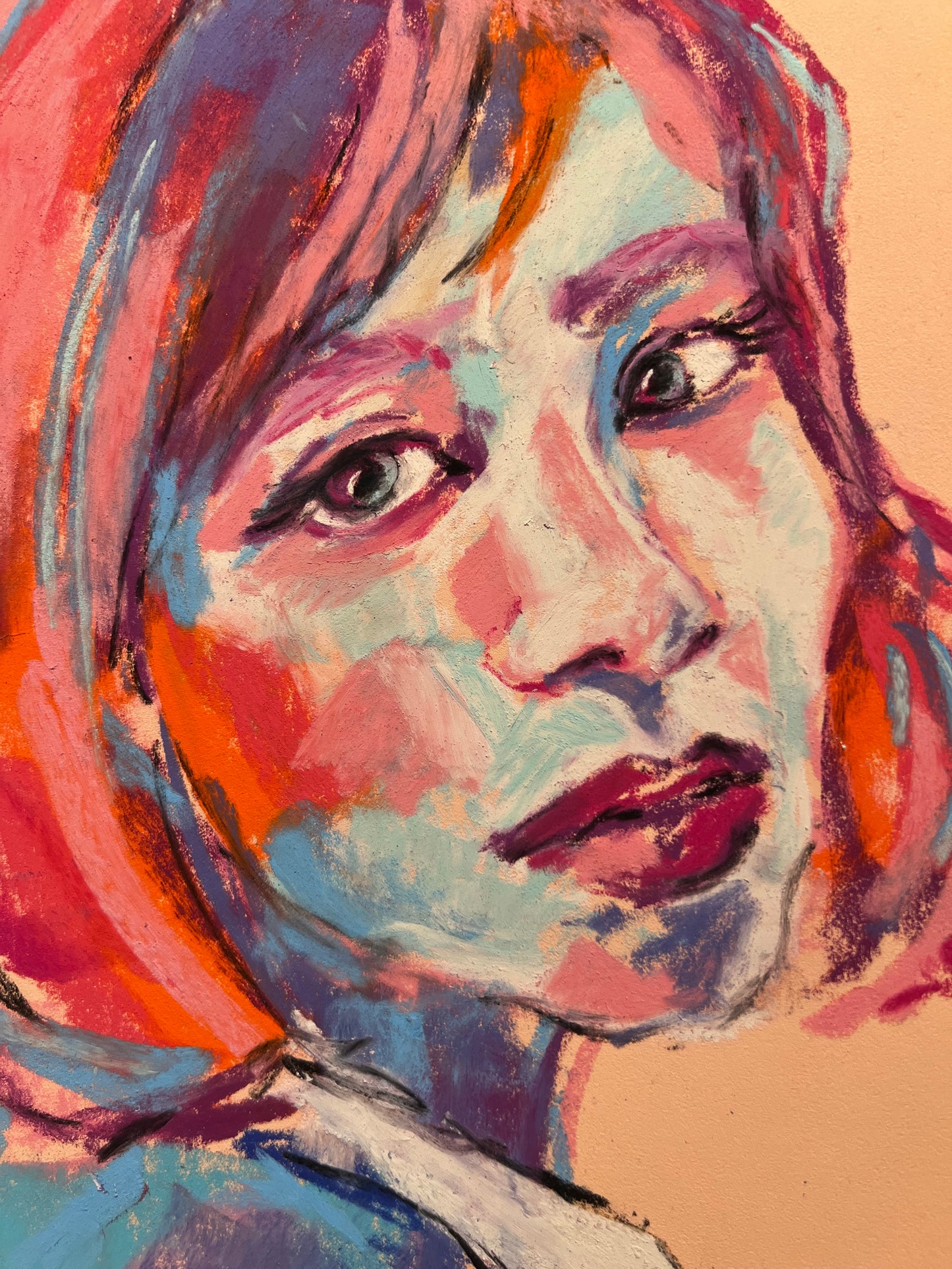 Order portrait - Dry pastel 50x70cm