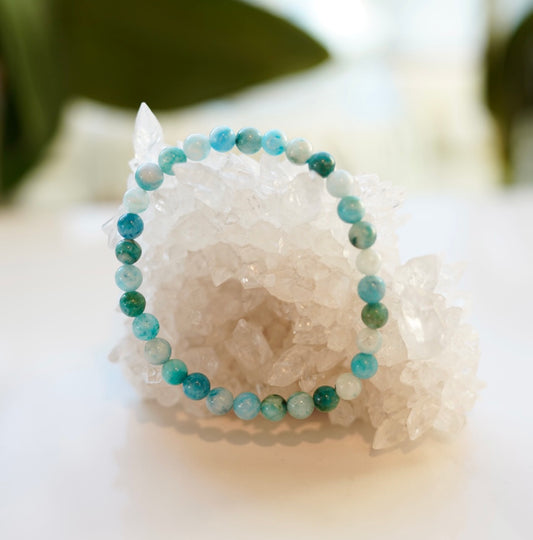 Crystal bracelet - size S/M - Hemimorphite