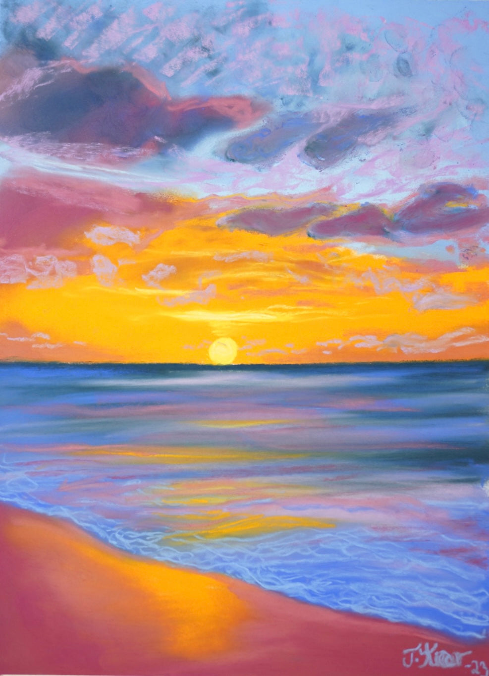 Sunset 30x40cm