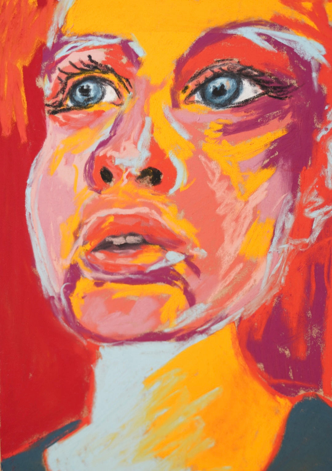 Order portrait - Dry pastel 30x40cm