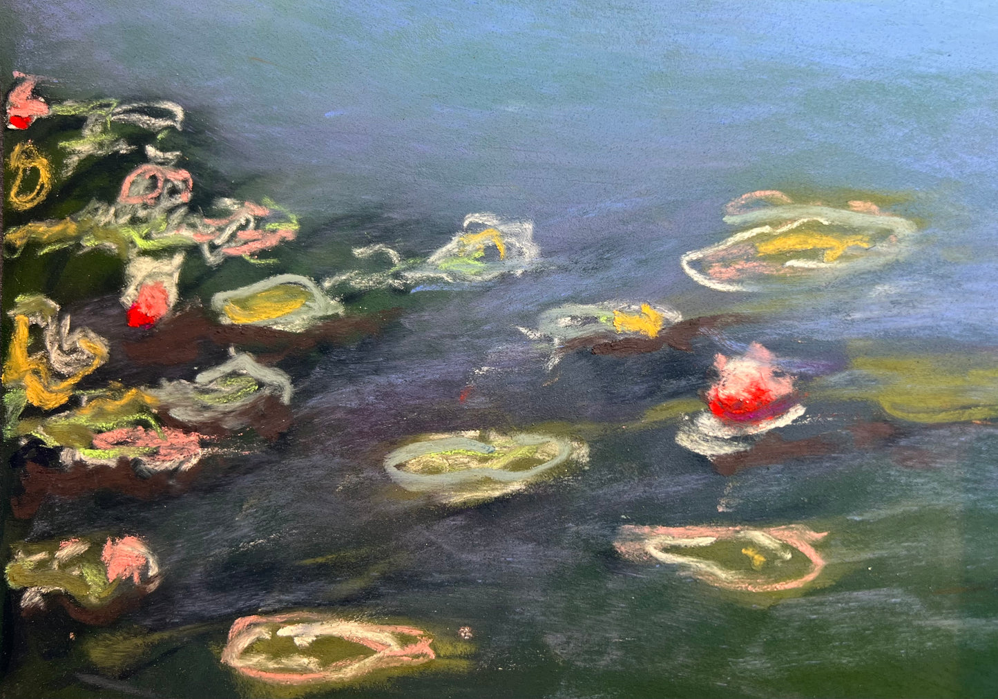 Water lilies 30x40cm